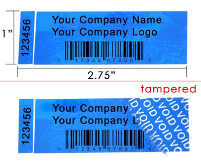 Custom Blue LabelogixUSA Label, Custom Blue LabelogixUSA Sticker, Custom Blue LabelogixUSA Seal, 