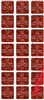 5,000 Tamper Evident Hologram Bright Red Security Label Seal Sticker, Square 1" x 1" (25mm x 25mm). Demetalized Laser Customization. >Click on item details to customize it.