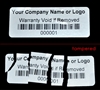 Custom Print Destructable Warranty Label, Custom Print Destructable Warranty Sticker, Custom Print Destructable Warranty Seal