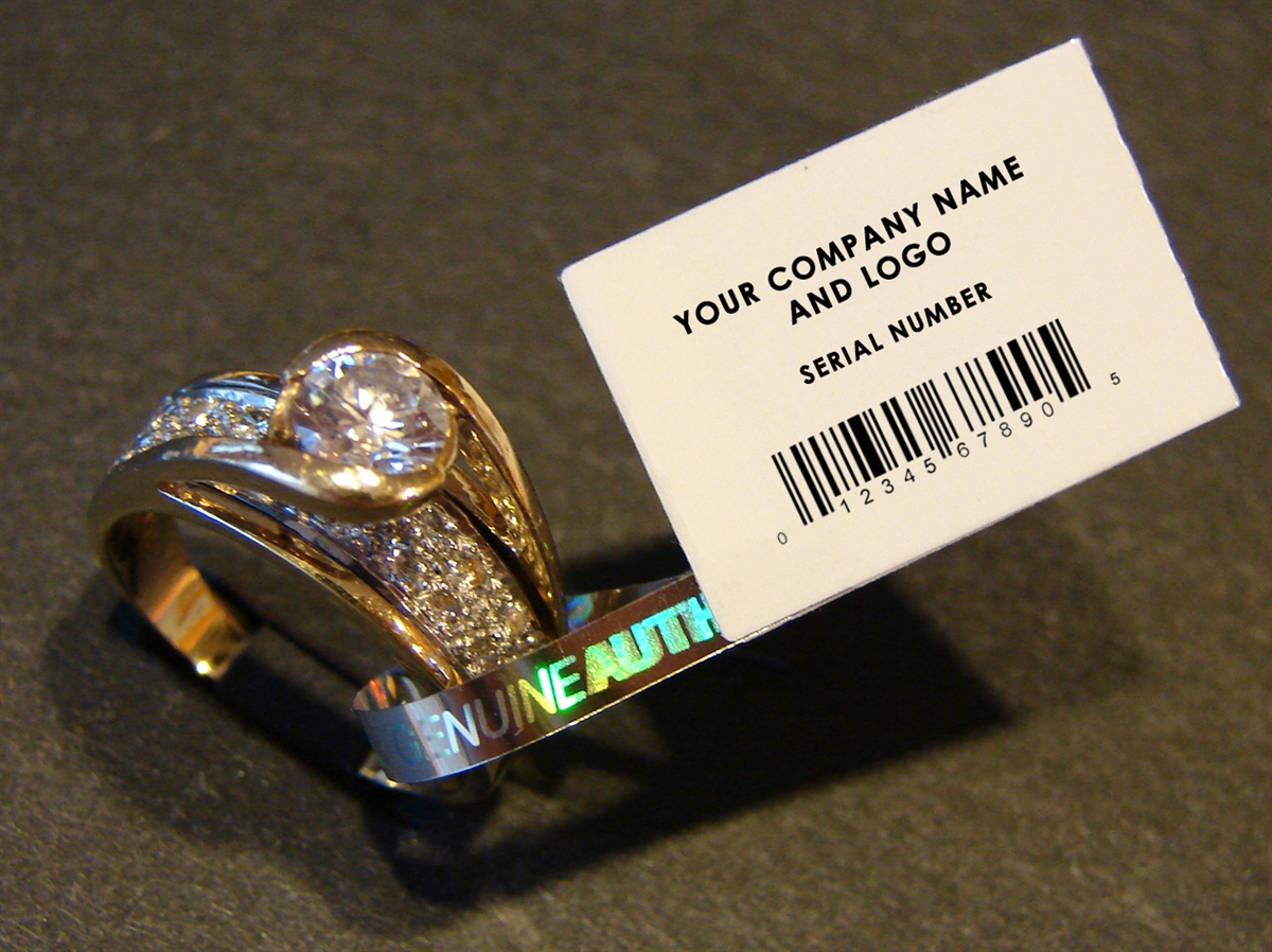 Custom Jewelry Security Labels