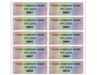 Asset ID Security Labels, Asset ID Security Tags, Asset ID Security Stickers