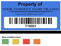 White ID Labels, White ID Stickers, White ID Tags