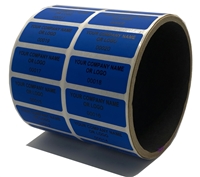Blue Non Residue Warranty Label, Blue Non Residue Warranty Sticker, Blue Non Residue Warranty Seal,