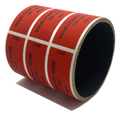 Non Residue Tamper Proof Red Labels, Non Residue Tamper Proof Red Seals, Non Residue Tamper Proof Red Stickes