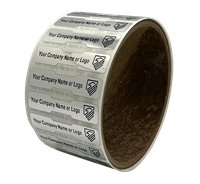 Custom printed Non Residue security labels, Custom printed Non Residue Stickers, Custom printed Non Residue Seals,