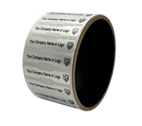Custom printed Non Residue security labels, Custom printed Non Residue Stickers, Custom printed Non Residue Seals,