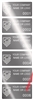 10,000 Silver Bright/ Chrome TamperGuard Tamper Evident Security Label Seal Sticker Non Residue, Rectangle 2" x 1" (51mm x 25mm). Demetalized Laser Customization. >Click on item details to customize it.