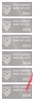 5,000 Silver Matte TamperGuard Tamper Evident Security Label Seal Sticker Non Residue, Rectangle 2" x 1" (51mm x 25mm). Demetalized Laser Customization. >Click on item details to customize it.