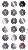 1,000 Silver Bright TamperVoidPro Metallic Tamper Evident Security Labels Seal Sticker, Round/ Circle 0.75" diameter (19mm). Demetalized Laser Customization. >Click on item details to customize it.